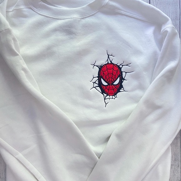 Spider-Man Embroidered Sweatshirt - Picture 3 of 5